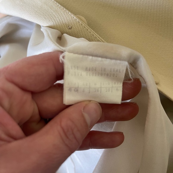 Tous Les jours vintage structured blazer cream size Samll - Picture 4 of 13